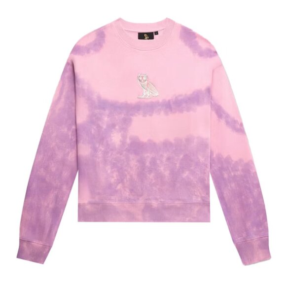 OVO Women's Tie-Dye Owl Crewneck Sweatshirt - Picture 11 of 11